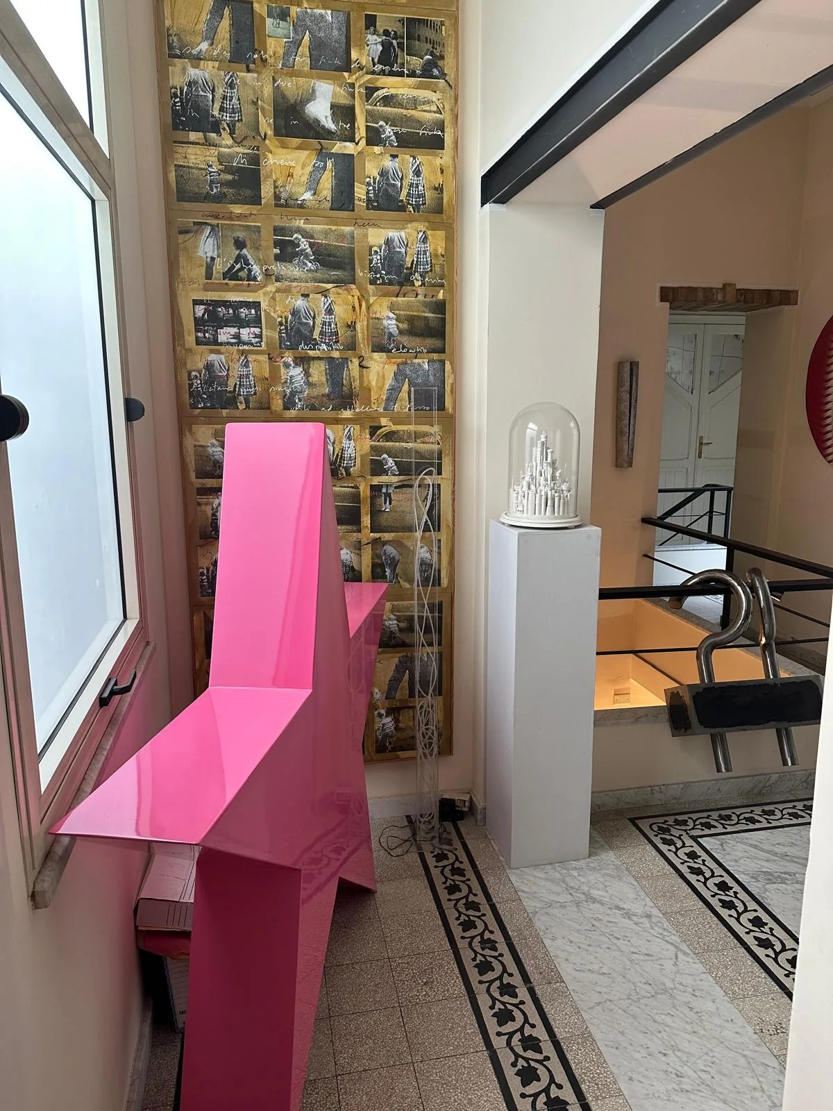 L’ingresso dello studio